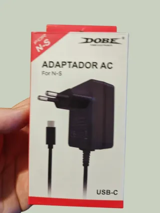 Nintendo switch,lite y oled cargador nuevo