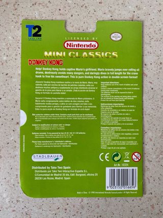 Nintendo Mini Classics Donkey Kong 1998