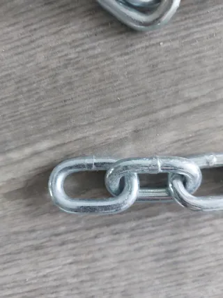 Cadena de acero galvanizado
