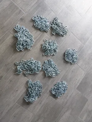 Cadena de acero galvanizado