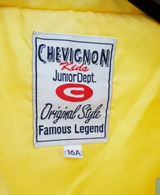 Chaqueta acolchada Chevignon amarilla unisex