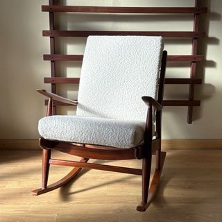 Butaca Mecedora Teca Mid Century