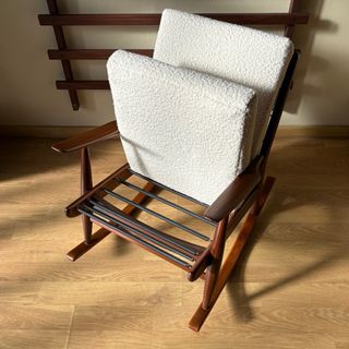 Butaca Mecedora Teca Mid Century