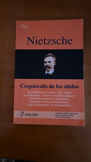 Crepúsculo de los ídolos Nietzsche