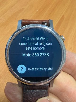 Reloj Motorola Moto 360 Marrón/Plata
