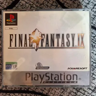 Final Fantasy IX Platinum PS1 PAL