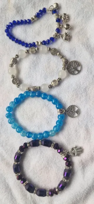 Lote 4 Pulseras Protección