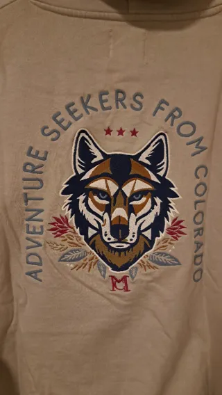 Sudadera Springfield Beige Talla XXL