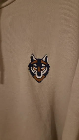 Sudadera Springfield Beige Talla XXL