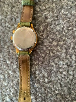 Orologio donna Seiko Kinetic oro e verde