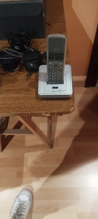 Teléfonos Inalámbricos Silver/White