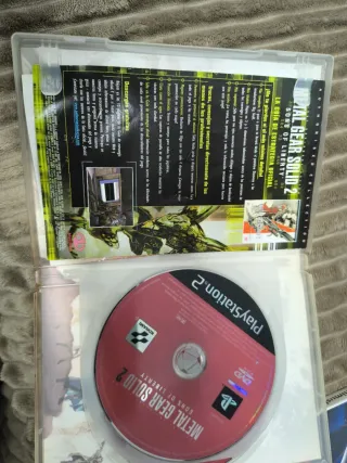 Metal Gear Solid 2 PS2 Español