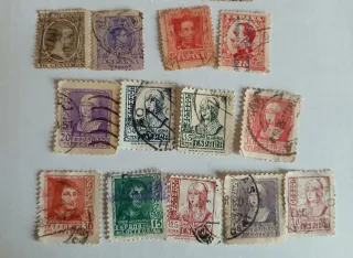 Lote Sellos Antiguos España