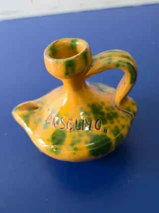 Brocca in Ceramica Vintage firmata Anselmo