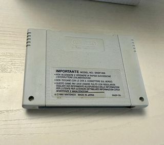 Super Soccer Nintendo SNES PAL Version