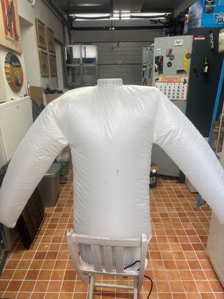 Plancha automática camisas CLEANmaxx