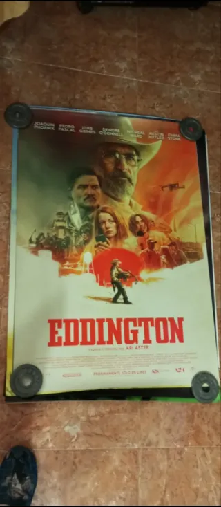 Póster de Eddington de Ari Aster