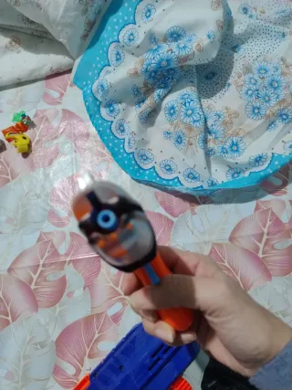 Nerf Pistola Giocattolo senza i mirini da lanciare