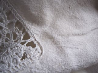 Camicia da notte canapa vintage anni 40/50 L