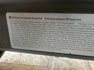 Patinete Eléctrico Xiaomi MODELO DDHBC08NEB