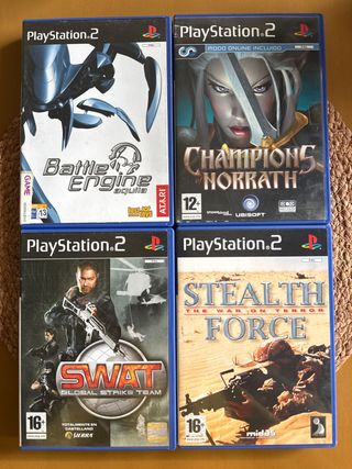 Lote ps2 COMPLETOS ESP