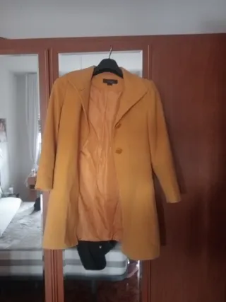 Chaqueta de vestir de mujer amarillo
