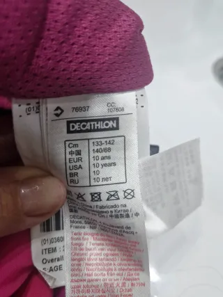 Mono de esquí infantil