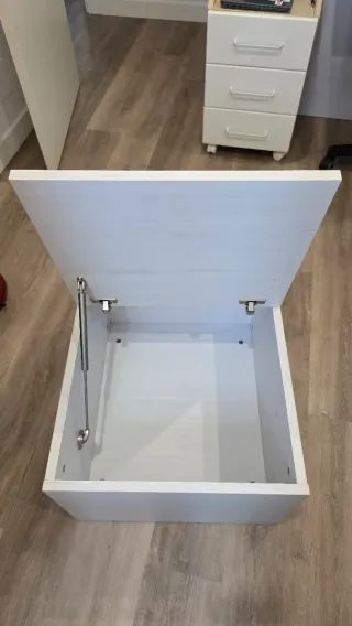 Pack 2 Cajoneras / BLANCO / Madera robusta / Baúl