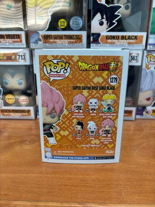 Funko Pop Goku Rose Super Saiyan Glows Dark