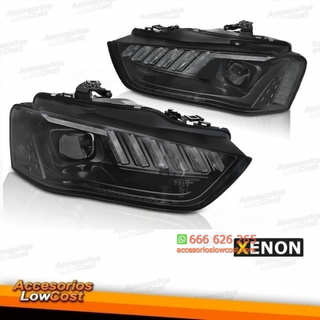 FAROS DELANTEROS XENON CON LUZ DIURNA LED PARA AU