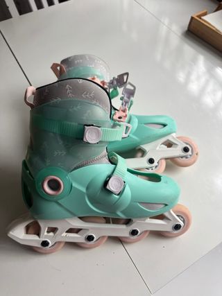 Patines en línea infantiles ajustables talla 32-34