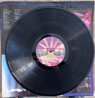 Album doble, Vinilo Supertramp Paris 1979