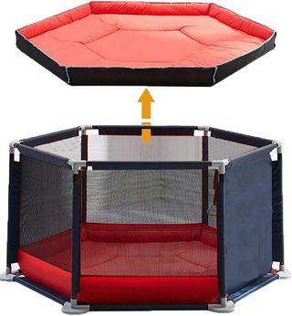 Parque infantil Star Ibaby con alfombra Plegable