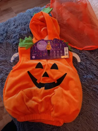 Disfraz Calabaza Talla 18/24 Meses