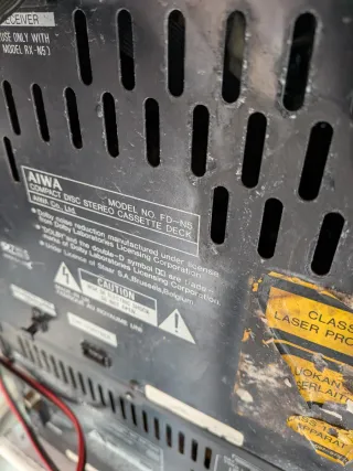 Stereo Aiwa RX-N5 FD-N5 Non Funzionante