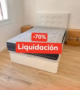 Canapé y colchón - 70% Liquidación