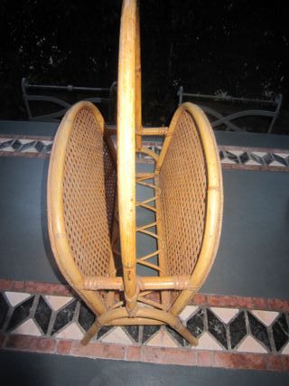 Portariviste in bambù anni '60 -perfetto