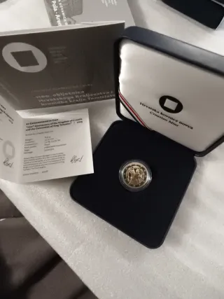 Moneda 2€ Croacia 2025 Proof Rey Tomislav