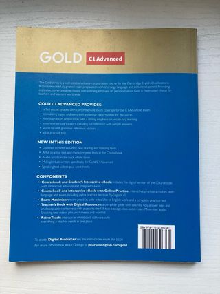 Gold C1 Advanced Coursebook