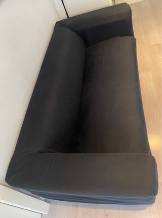 Sofá Ikea Klippan Negro 2/3 plazas