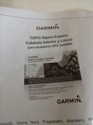GPS Garmin cartografía