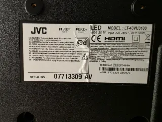 JVC 43" Smart TV