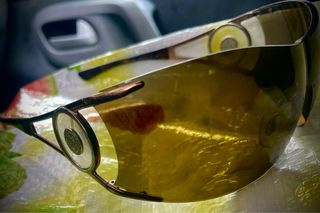 Gafas de sol Versace Marrón y Dorado