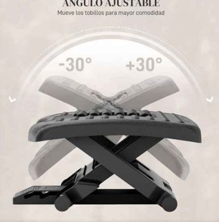Reposapiés con Altura y Ángulo Ajustable
