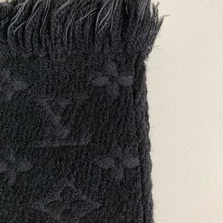 Sciarpa Louis Vuitton Monogram Nera