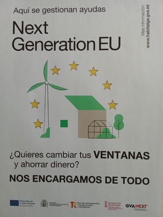 Ventana de PVC blanca