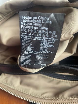 Bolso Bimba y Lola Beige y Negro