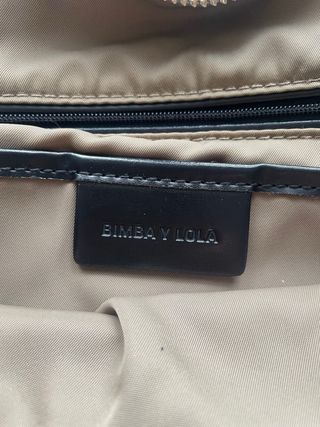 Bolso Bimba y Lola Beige y Negro