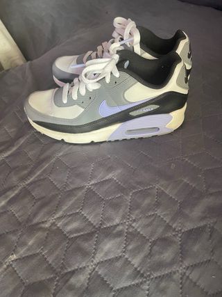 Nike Air Max 90 Zapatillas Grises Blancas