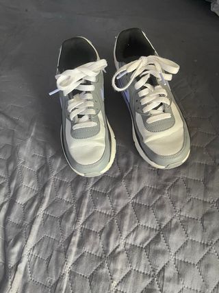 Nike Air Max 90 Zapatillas Grises Blancas